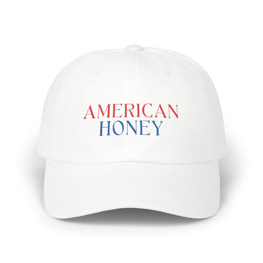 "American Honey" Embroidered Baseball Cap – A Sweet & Stylish Statement