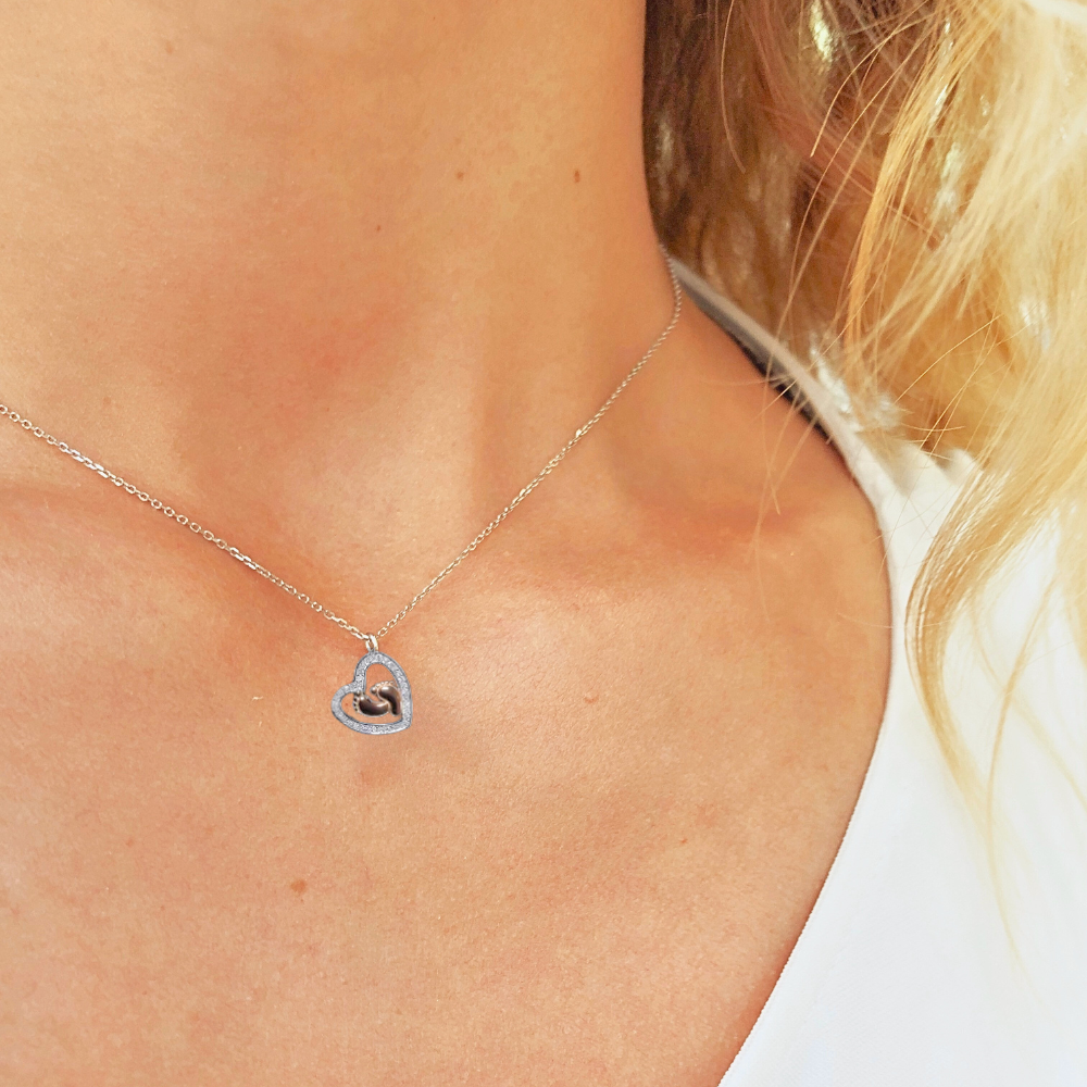 "To My Mommy" Heart Necklace - A Gift for the Soon-To-Be Mom