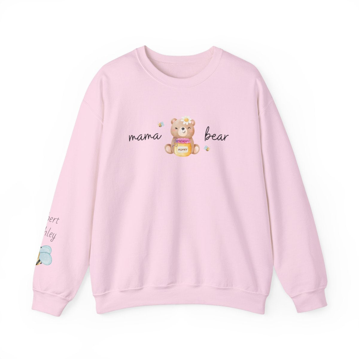 Personalized "Kids' Names on Sleeve" Sweatshirt – Mama Bear