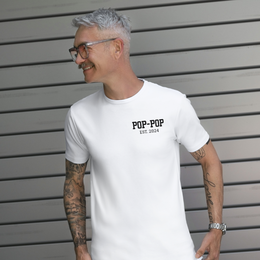 Custom Grandpa Shirt – Pick Your Name & Est. Year