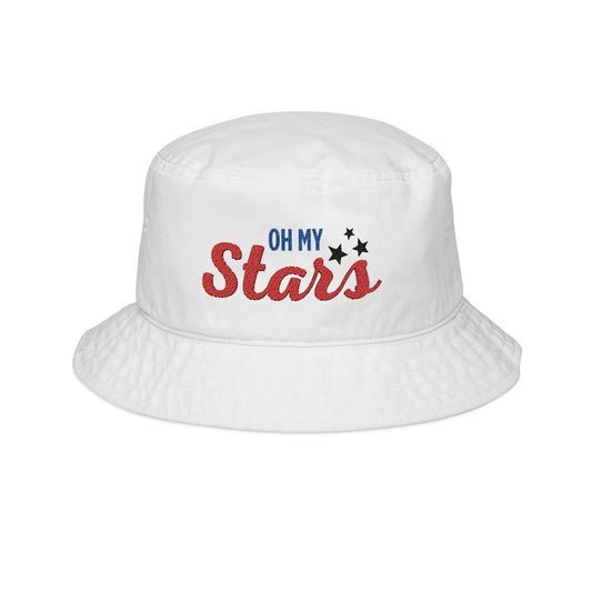 "Oh My Stars" Embroidered Bucket Hat
