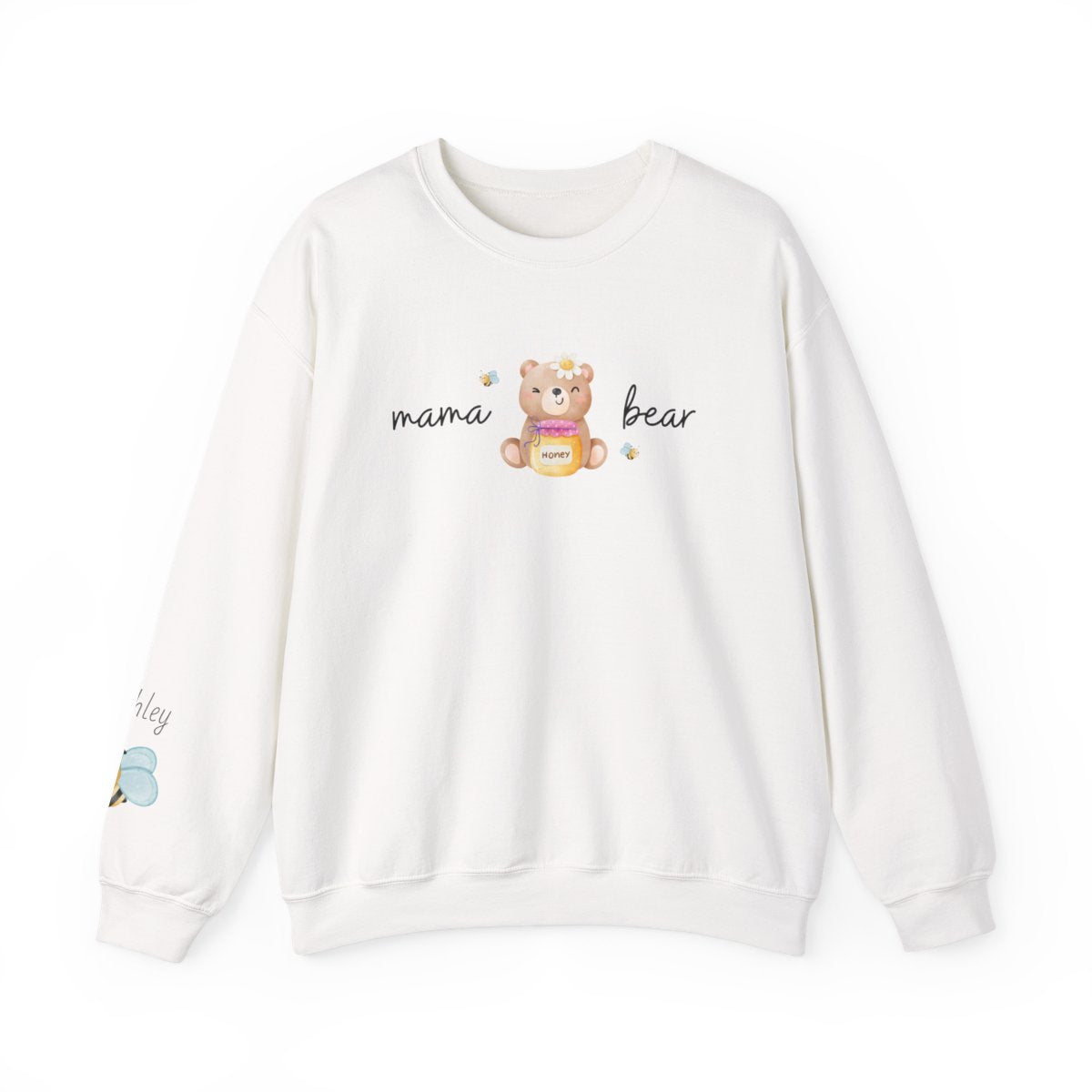 Personalized "Kids' Names on Sleeve" Sweatshirt – Mama Bear